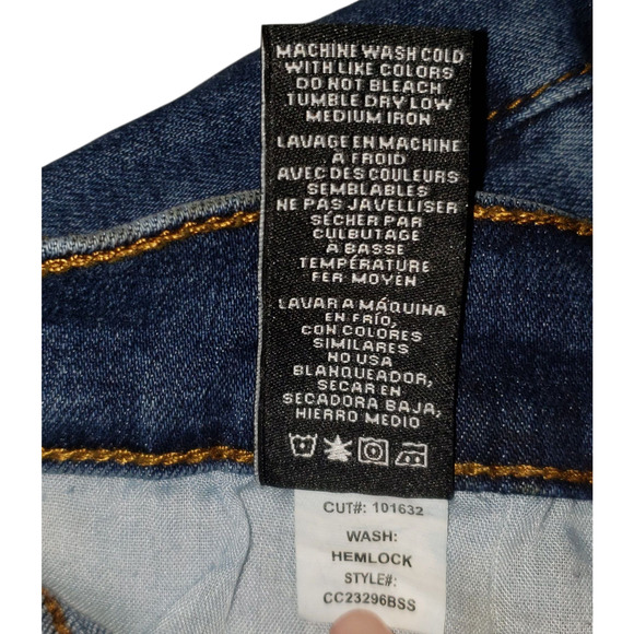 Celebrity Pink Distressed Skinny Jeans Size 11/30 – Grunge Boho Streetwear Denim - Picture 11 of 11